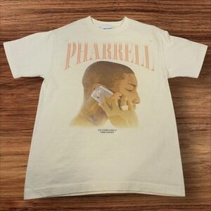 Game Changer Pharrell T-Shirt Graphic Print Short Sleeve Top M